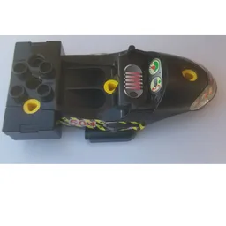 Duplo Toolo Car, Racer Body 2 x 2 Studs in Back / Red