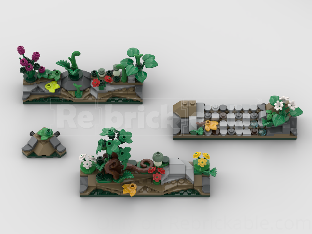 Lego Rivendell - MILS, Side-Connector - Bundle 1
