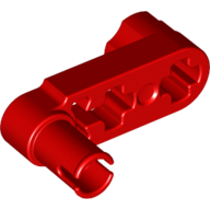 Lego Technic Beam 3 x 0.5 Liftarm with Boss and Pin Semi-Reduced / Red