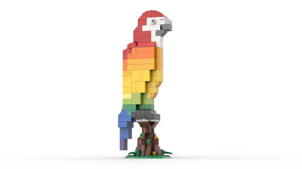 Lego 11021 Rainbow parrot