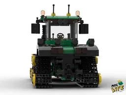 John Deere tracks articulated