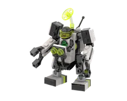 Blacktron II: Nomad Mech - (30694-1 Modification)