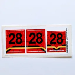 Sticker Sheet for Set 8808-1 / [No Color/Any Color]