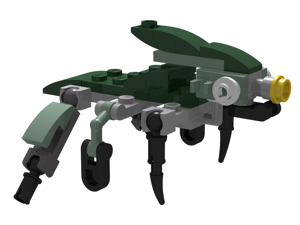 Lego Acklay (Alternate build of 30428 and 71205)