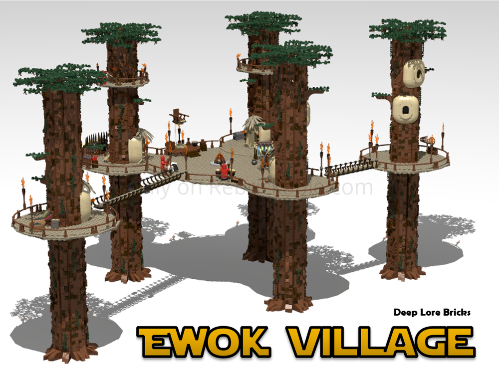 Lego UCCS Ewok Village