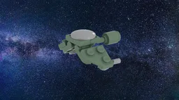 Micro Klingon Bird of Prey - 1:4000