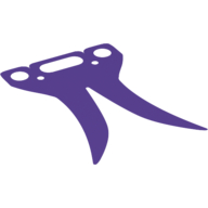 Lego Hipwear Coattails, Long, Three Holes / Dark Purple