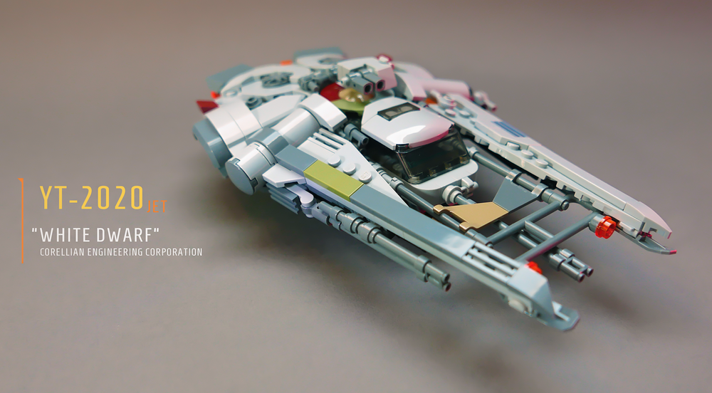 Lego YT-2020 - White Dwarf