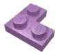 Plate 2 x 2 Corner / Medium Lavender