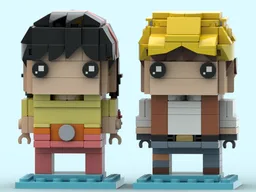 Lucita & Pazu - Studio Ghibli BrickHeadz