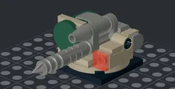 Reaper minigun from Crossout