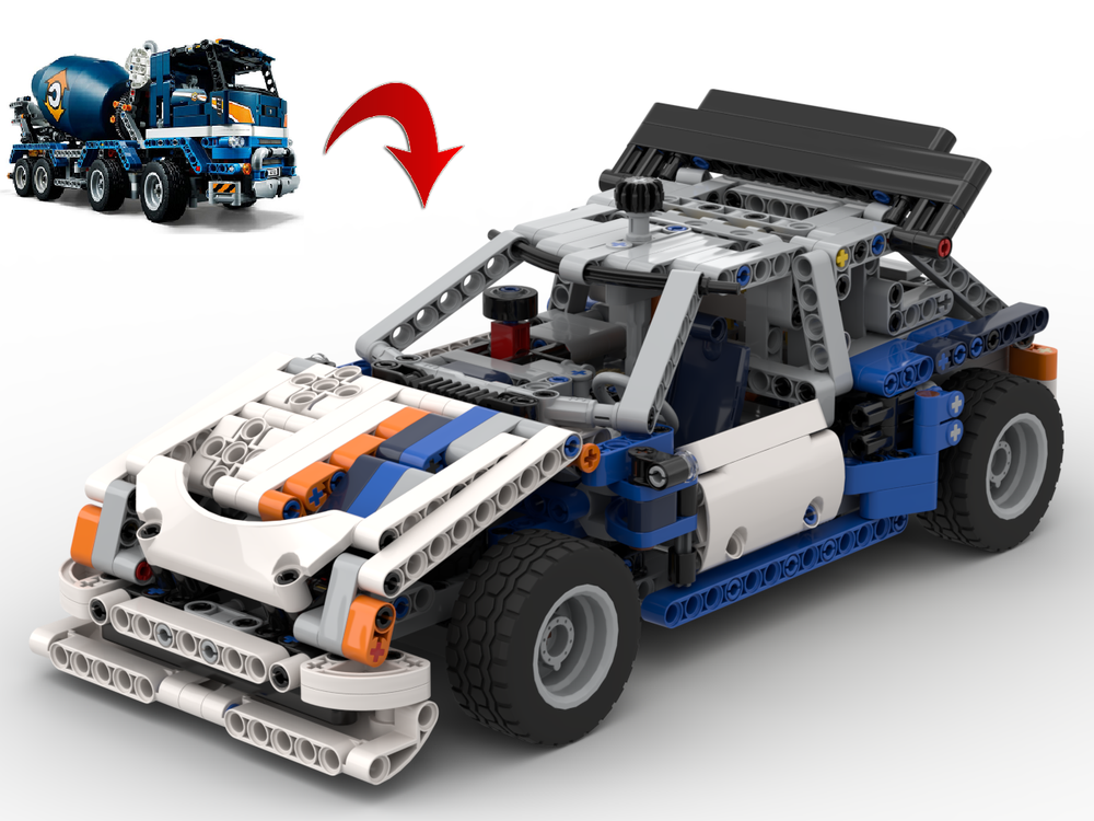 Lego Peugeot 205 v16 evo2 (42112 B model)