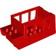 Lego Duplo Horse Carriage Body / Red