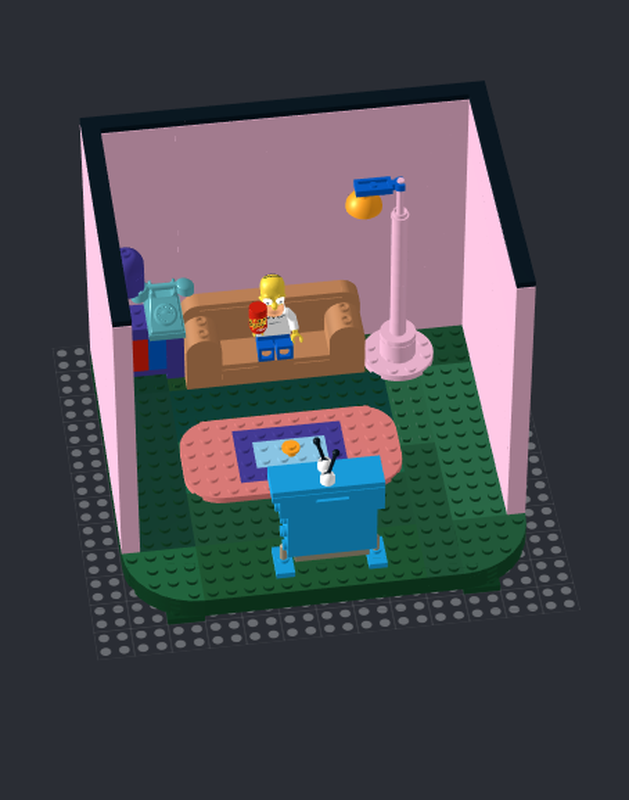 Lego Simpsons House