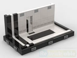 Kamino Tipoca City corridor diorama