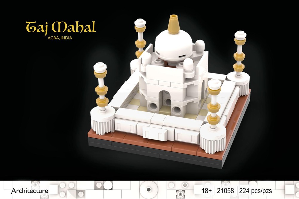 Lego Mini 21056 Taj Mahal