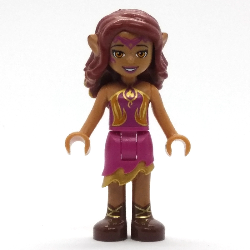 Lego Azari Firedancer in Magenta and Gold Outfit