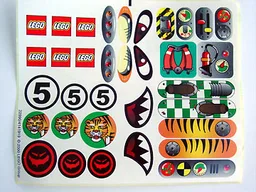 Sticker Sheet for Set 2912-1