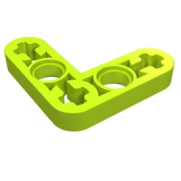 Technic Beam 3 x 3 L-Shape Thin / Lime