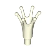 Headwear Accessory Crown Long with Bar / Glow in Dark White