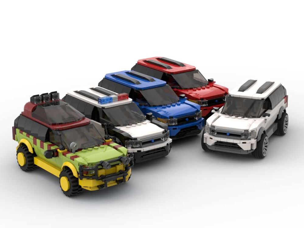 Lego Built Tough Explorer - Set of Five Colors