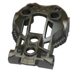 Large Figure Limb Cover / Torso Cover (Toa Inika) / Flat Silver