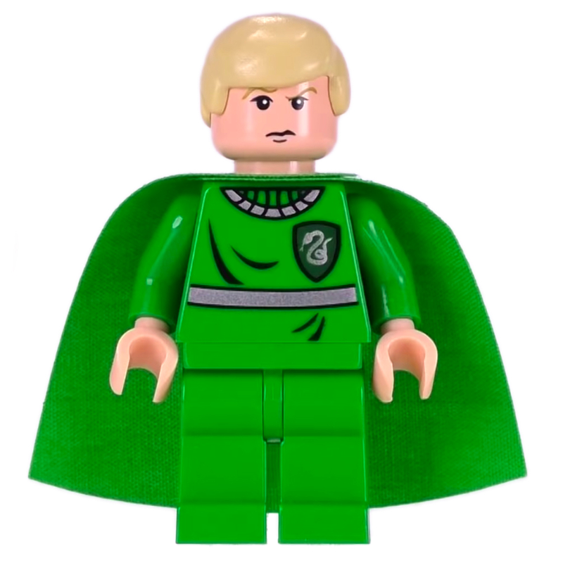 Lego Draco Malfoy, Green Slytherin Quidditch Uniform