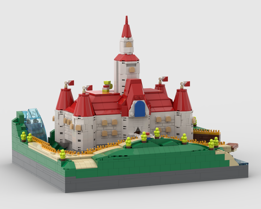 Lego Princess Peach's Castle
