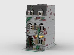 Wilhelminian style house ruin "GDR"