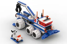 Ice Planet XO23 Truck and Sled