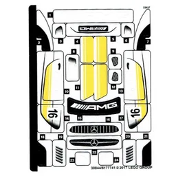 Sticker Sheet for Set 75877-1 / [No Color/Any Color]
