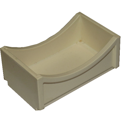 Lego Duplo Bed 2 x 4 (Old Style) / White