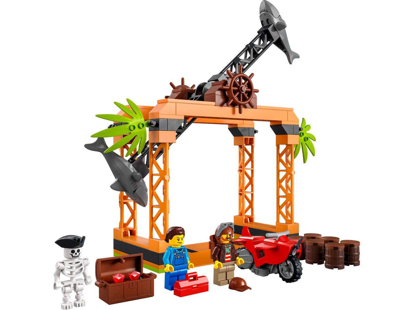 Lego The Shark Attack Stunt Challenge