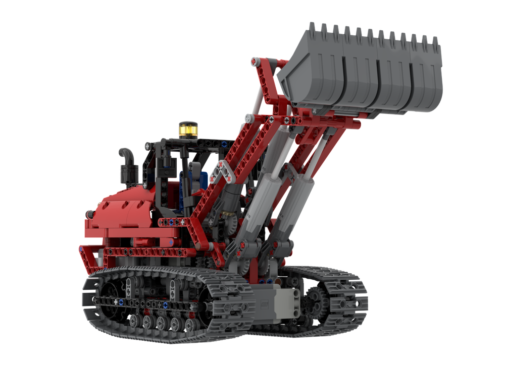 Lego 8043-b Modernized Tracked Loader