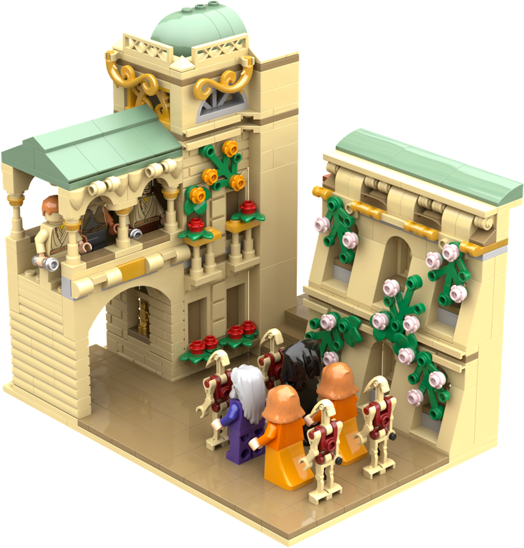 Lego Naboo Theed Queen's Rescue