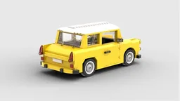Trabant 601 Yellow