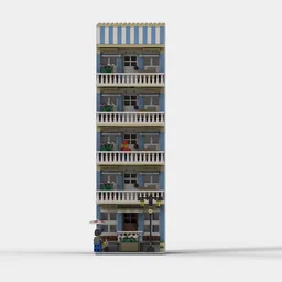 1/2 Modular HotelBlue