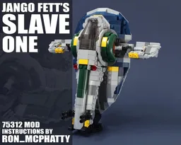 Slave 1 (Jango Fett's Starship) set 75312 MOD