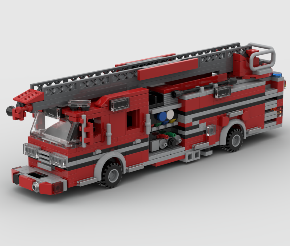 Lego Fire Truck (ST4 Ladder)