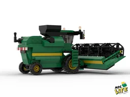 John Deere combine