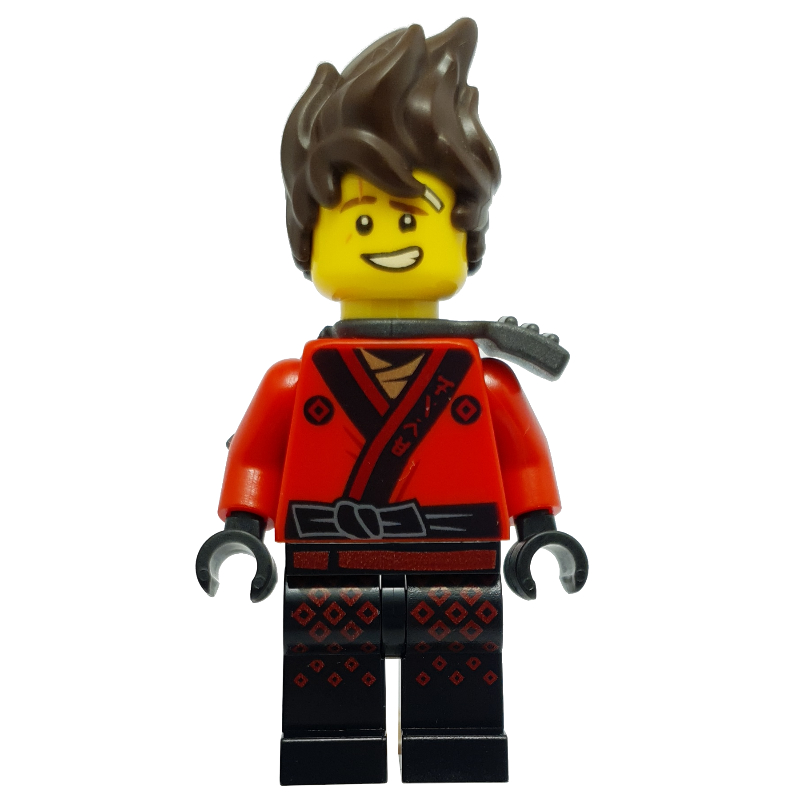 Lego Kai with Hair and Shoulder Armor (LEGO Ninjago Movie)