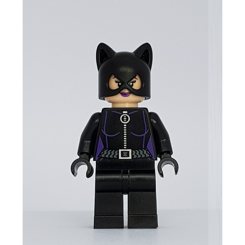 Lego Catwoman with Purple Lips