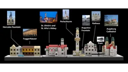 Augsburg skyline