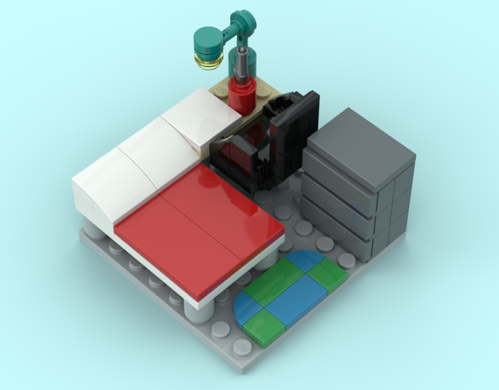 Lego Micro bedroom