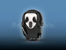 Ghostface Brickheadz LEGO MOC - Scream