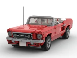 US pony car convertible