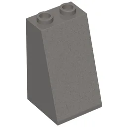 Brick Sloped 75° 2 x 2 x 3 Smooth / Dark Bluish Gray
