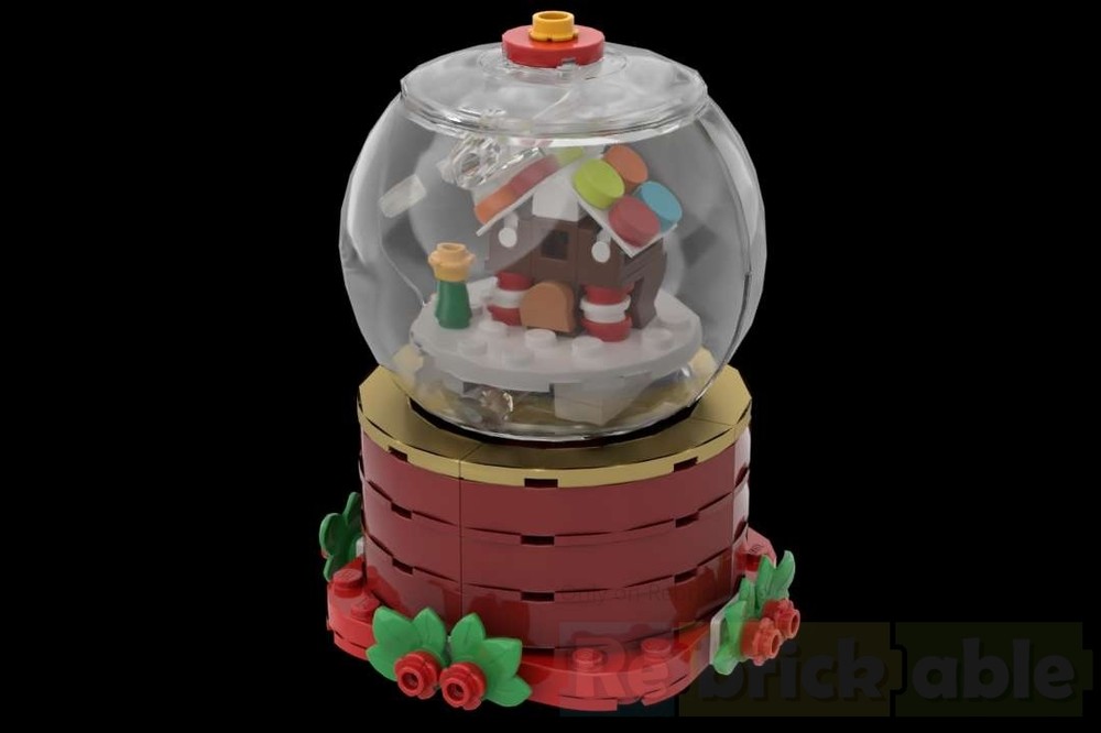 Lego Snow Globe