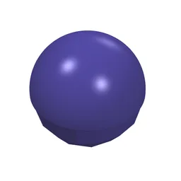 Technic Ball Joint / Dark Purple