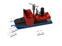 Mini nuclear icebreaker
